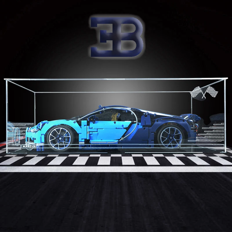 Лего Дисплей Чехол Коробка для lego technic Bugatti Chiron 42083 строительный блок модели decool 3368