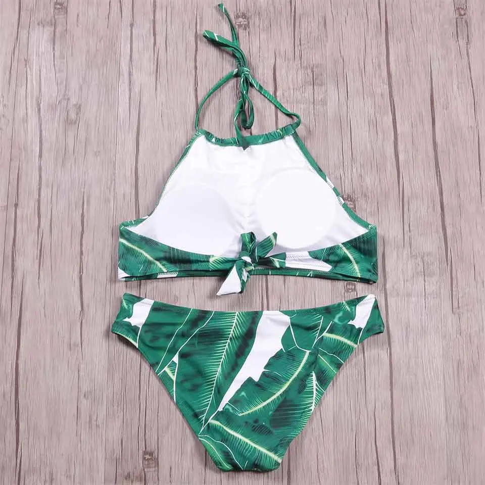 Новинка 2019 года купальник Raintropic бикини пикантный женский летнее бандо комплект с
