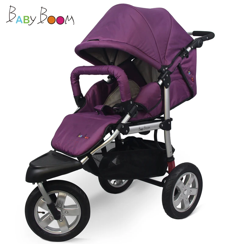 BabyBoom детская прогулочная коляска для бега, Детский Светильник с высоким пейзажем, откидывающаяся детская коляска, cochesitos de bebe