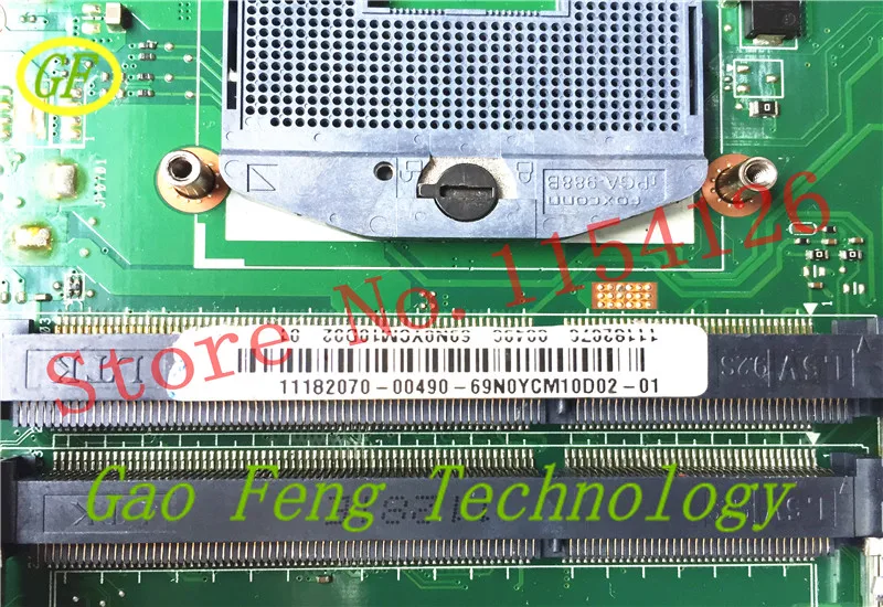 Материнская плата для ноутбука ASUS A17 08N1 0P11J00 69N0XVM50A01 DDR3 Встроенная 100% ТЕСТ ОК|motherboard