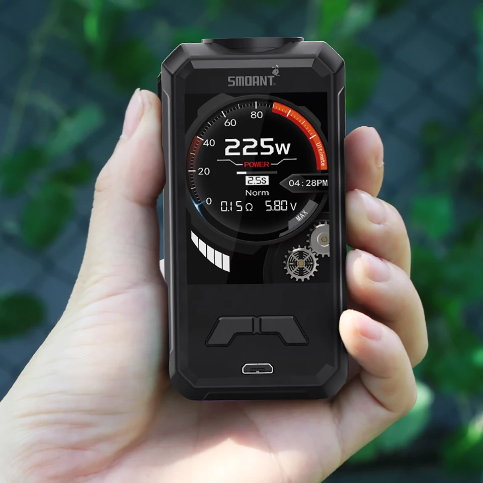 Оригинальный Smoant Charon мини бокс мод 225 Вт Vape электронные сигареты Питание от двух