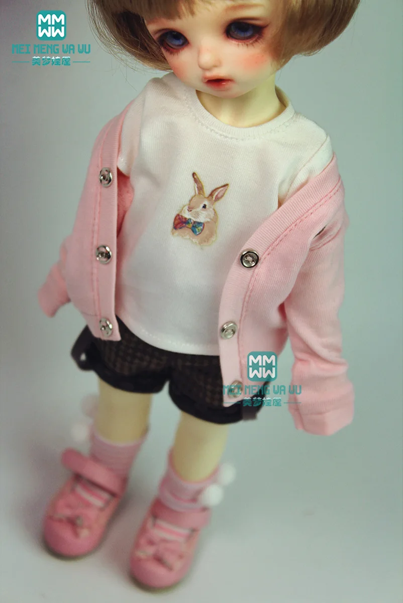 Кукольная одежда BJD подходит для 27-30 см 1/6 модный розовый костюм студентов