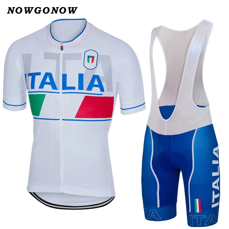 Новинка 2017 итальянские белые классические велосипедные комплекты/одежда