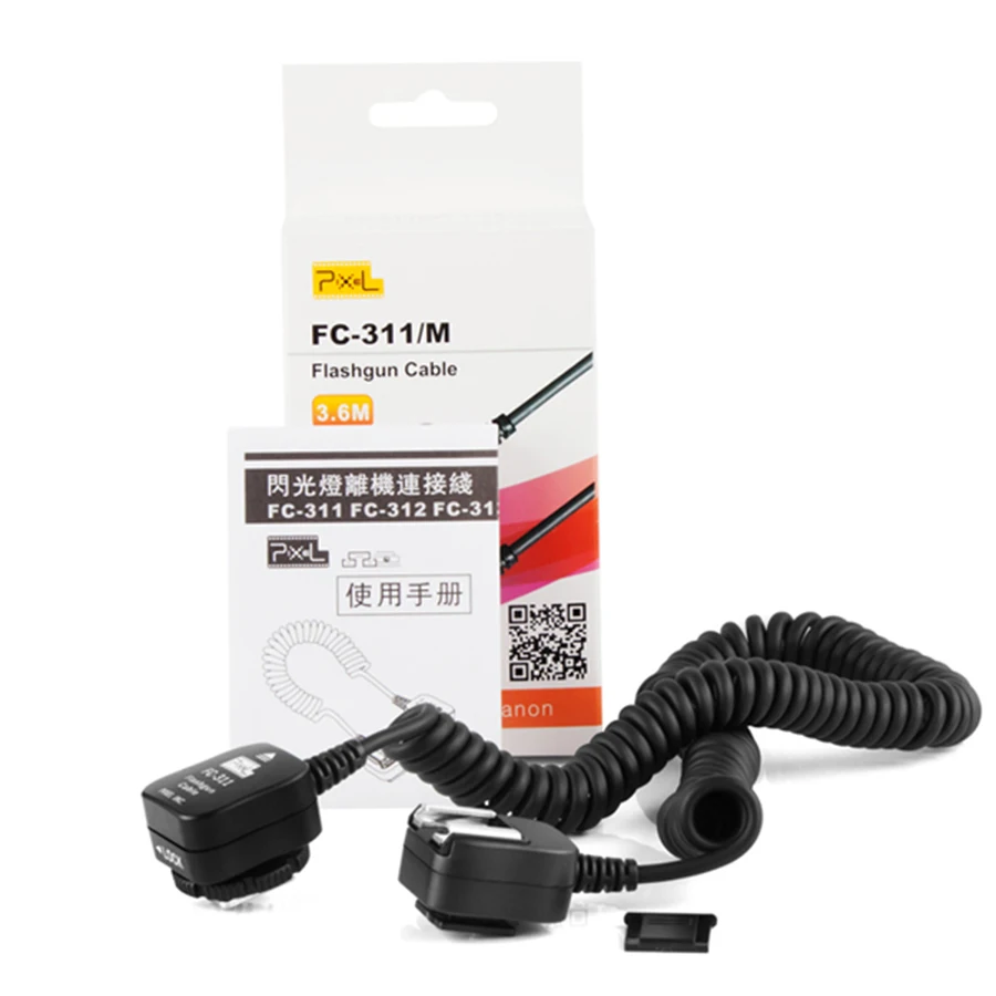 Pixel FC-311 TTL с дистанционным управлением Вспышка Speedlite синхронизация удлинитель