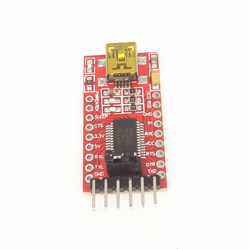 1 шт. FT232RL FT232 FTDI USB 3 В 5 к TTL последовательному адаптеру модуль мини-порт |