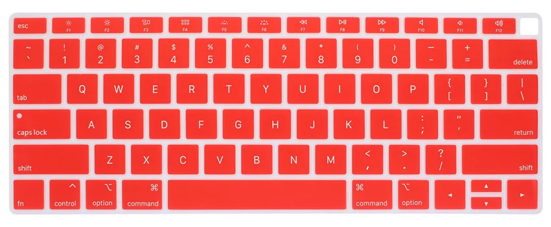 Силиконовая защита для клавиатуры макет США нового Macbook Air 13 A1932 чехол MacbookAir 3 2018