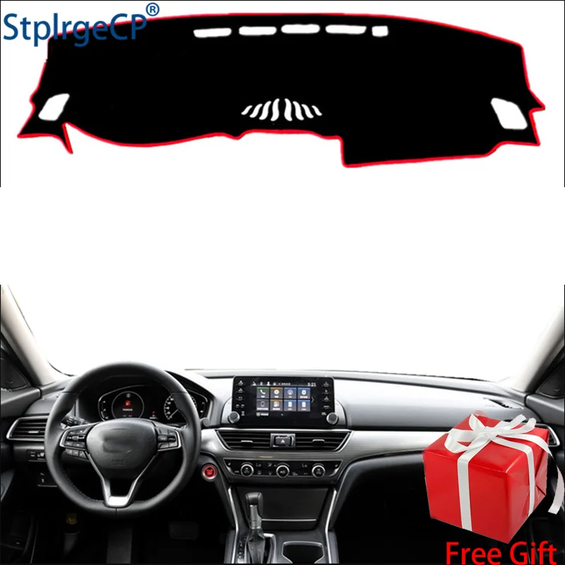 

for Honda accord 2018 dashboard mat Protective pad Shade Cushion Pad interior sticker car styling accessories