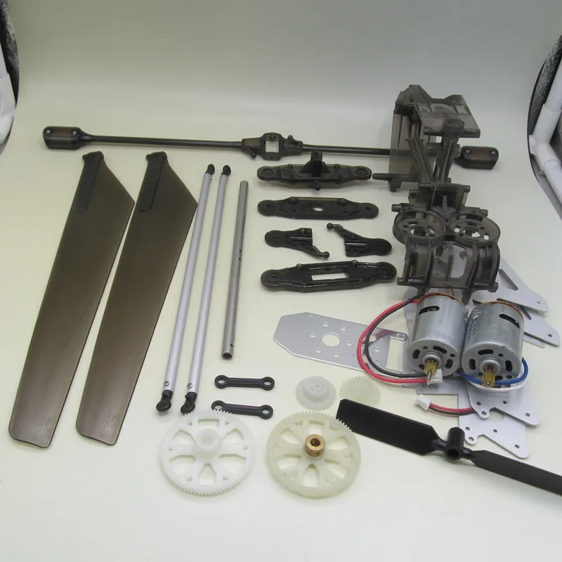 SYMA S033G S033 металлический каркас двигатель A B Пряжка Шестерня Flybar лезвие захват