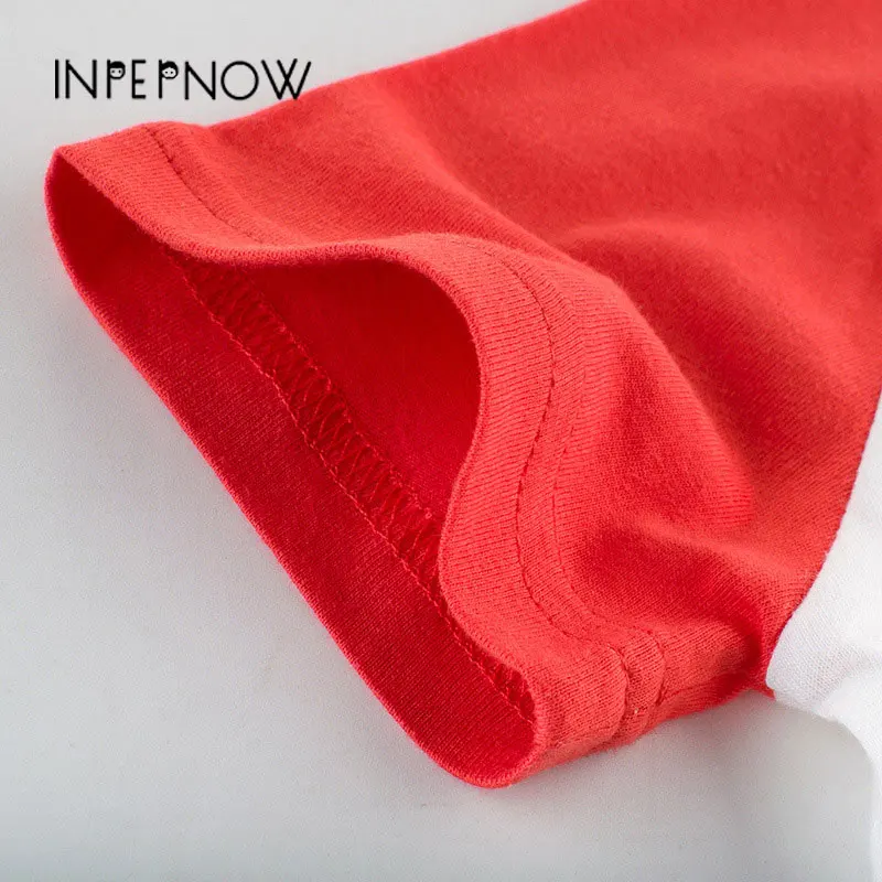 INPEPNOW/футболка с принтом машины детская футболка в популярном стиле для девочек