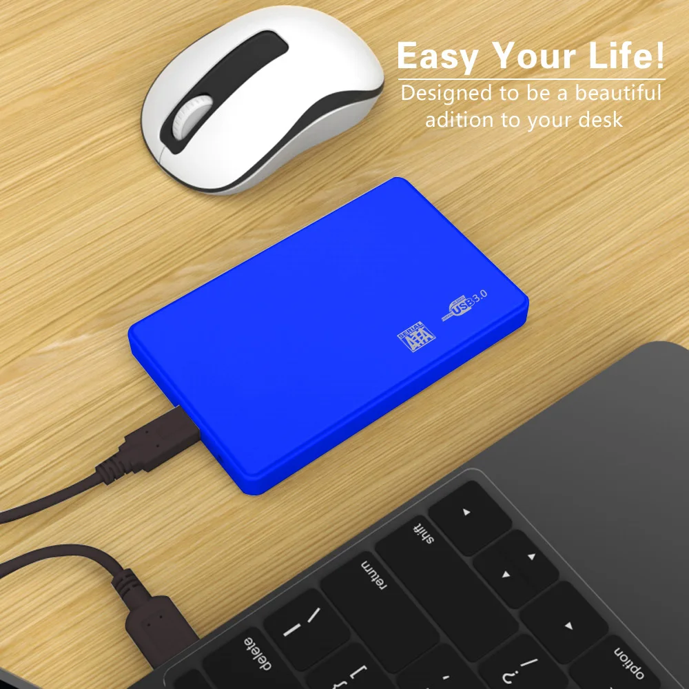 Тонкий внешний жесткий диск Disk500G 1 ТБ USB3.0 SATA портативный HDD совместимый с Xbox One/Xbox
