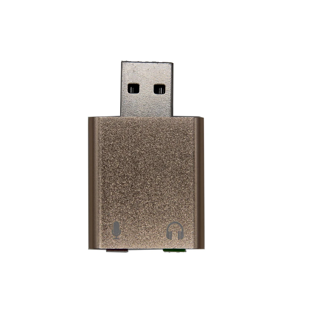 7 1 USB звуковая карта Внешний адаптер аудио 3D стерео разъем 3 5 мм наушники микрофон