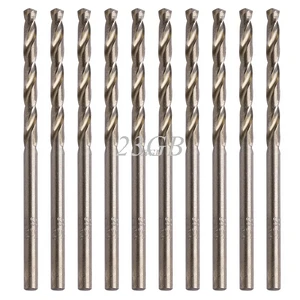 Спиральное сверло с треугольным хвостовиком, 3,2 мм, M35, HSS-Co Cobalt, 10 шт.компл. M02