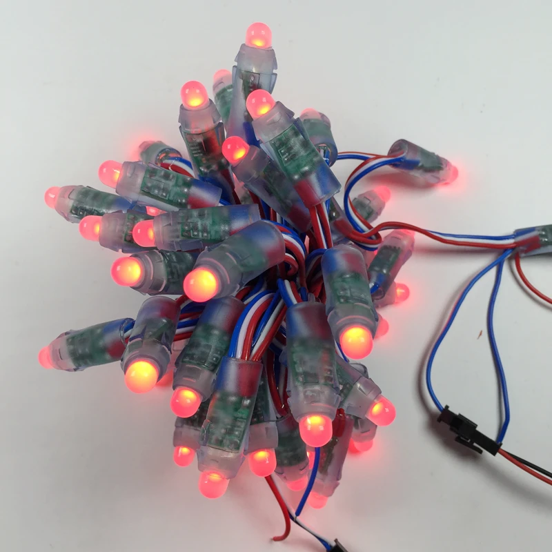 

5000 шт. DC 5 В WS2811 IC светодиодный модуль гирлянсветильник мм RGB полноцветсветильник наружный водонепроницаемый рекламный адресный светодиодн...