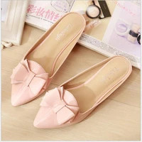 big size 33 43 summer ladies flat slipper casual shoes woman 2021 mules shoes outside slippers low heels female footwear a1 5