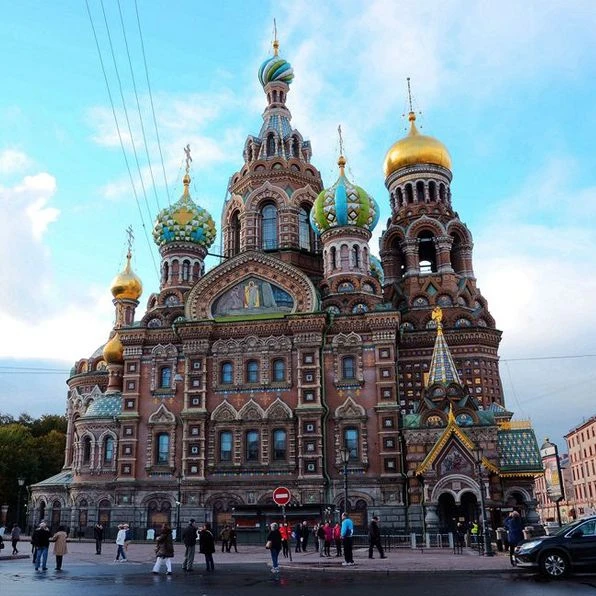 BOHS St. Церковь в СПб Спасителя на пролитой крови строительные игрушки деревянная