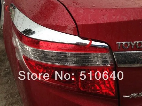 Абс хром зад фары брови накладка для Toyota VIOS hyh | Автомобили и мотоциклы
