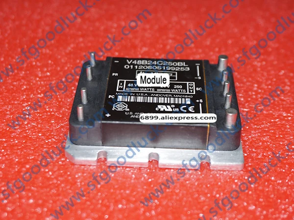 Модуль питания V48B24C250BL внешний модуль 24 в 250 А Вт 36 75 входной 9 DIP|module|module power |