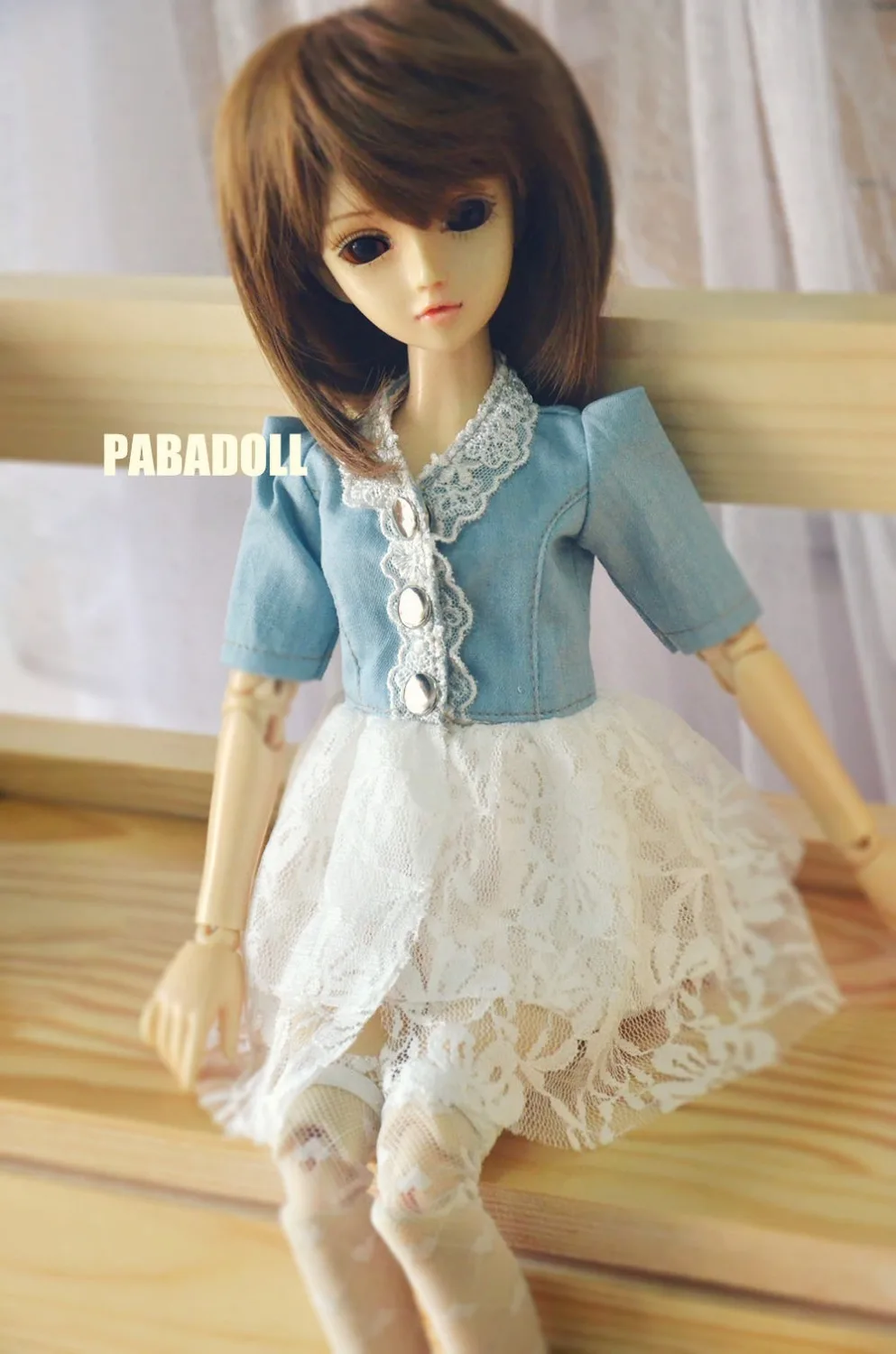 Новые кукольные джинсы BJD кружевное платье для 1/6 YOSD 1/4 MSD 1/3 SD10 SD13 SD16 кукольная