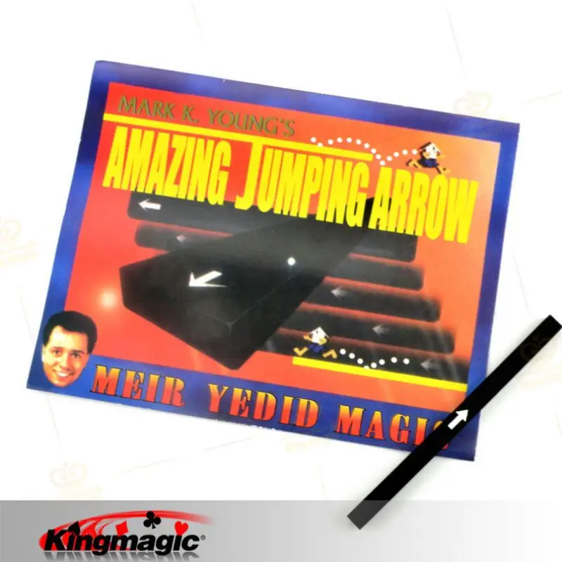 Kingmagic удивительные прыгающие стрелы весло магический трюк в уличном стиле фокусы
