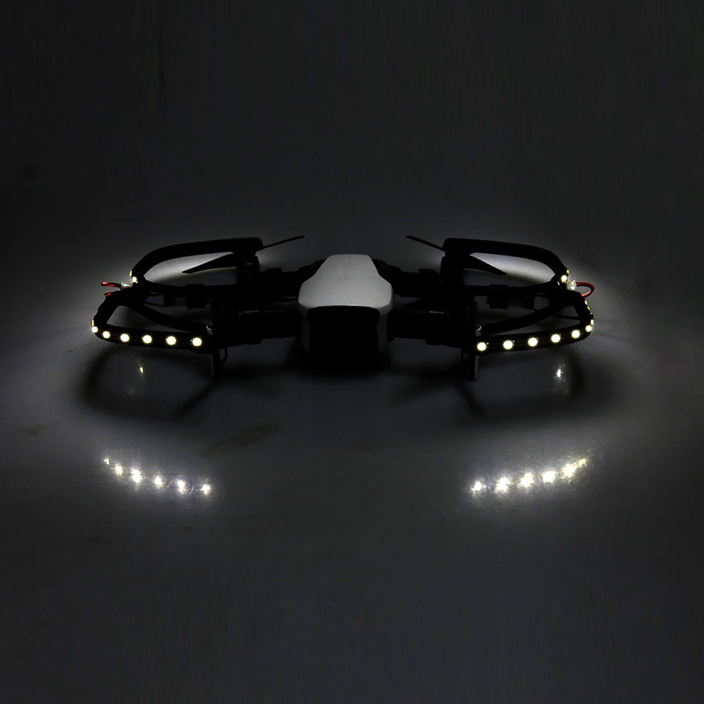 Синий белый DJI Mavic Air Guards вспышка светодиодный светильник ремешок для DJI Mavic Air Аксессуары Mavic Air защита пропеллеров кабель светильник ремень