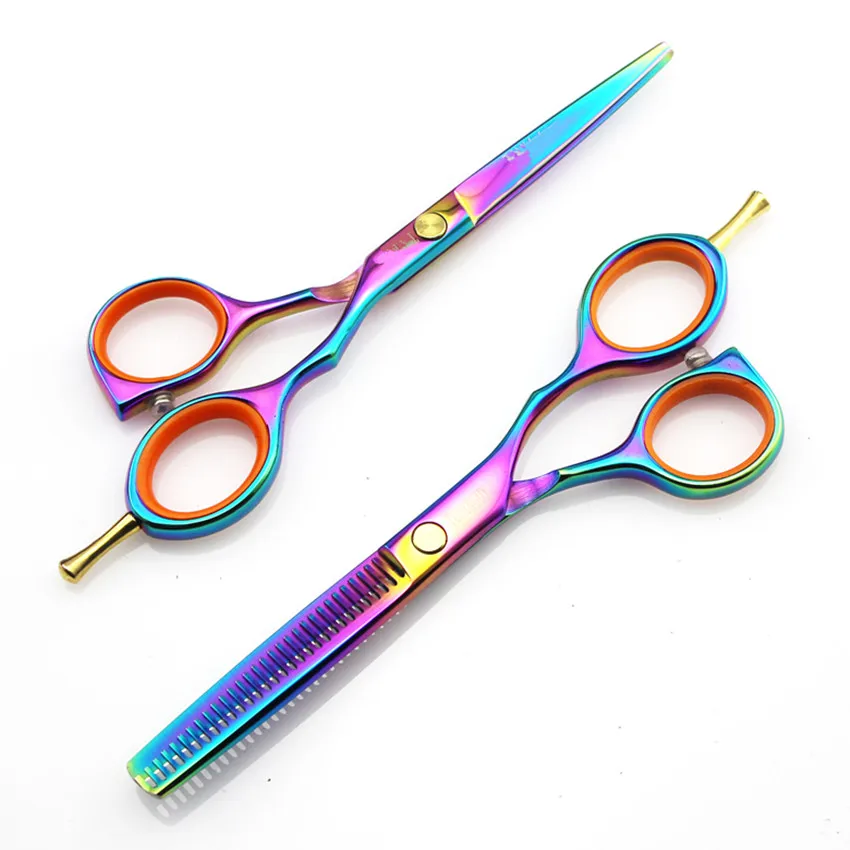 Пользовательские лого горячие ножницы парикмахерские стрижка истончение волос