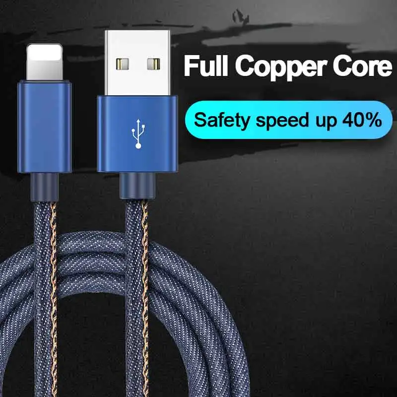 GUSGU 2в1 ковбойский ткацкий кабель для iPhone X 8 plus 7 6 5 Mirco USB кабель для Android Быстрый зарядный кабель для Apple и Android