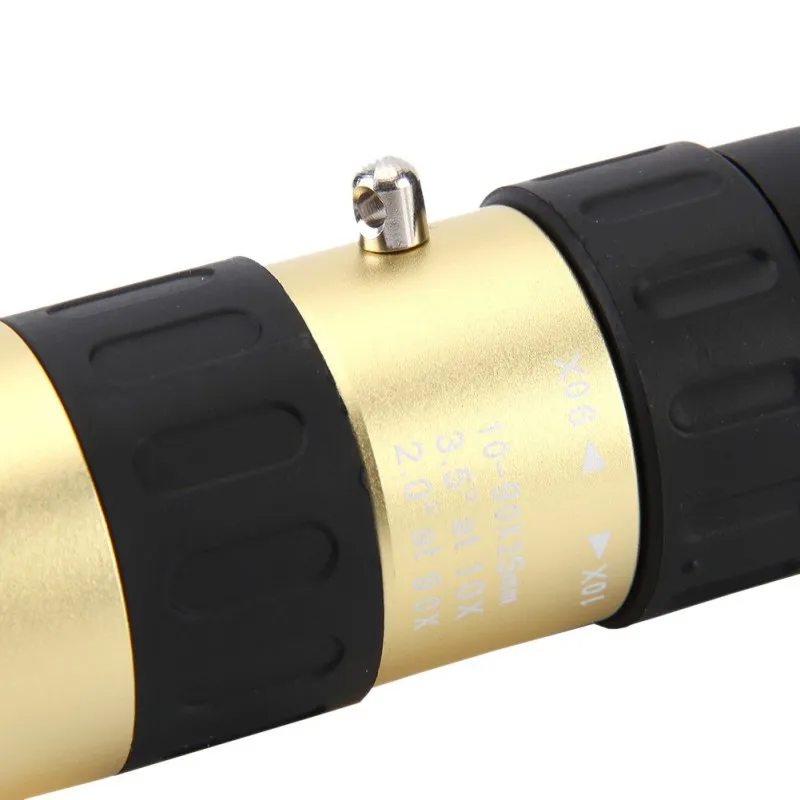 

Telescope 10-90x25 zoom high quality monocular telescope handheld hunting optical prism range, no tripod