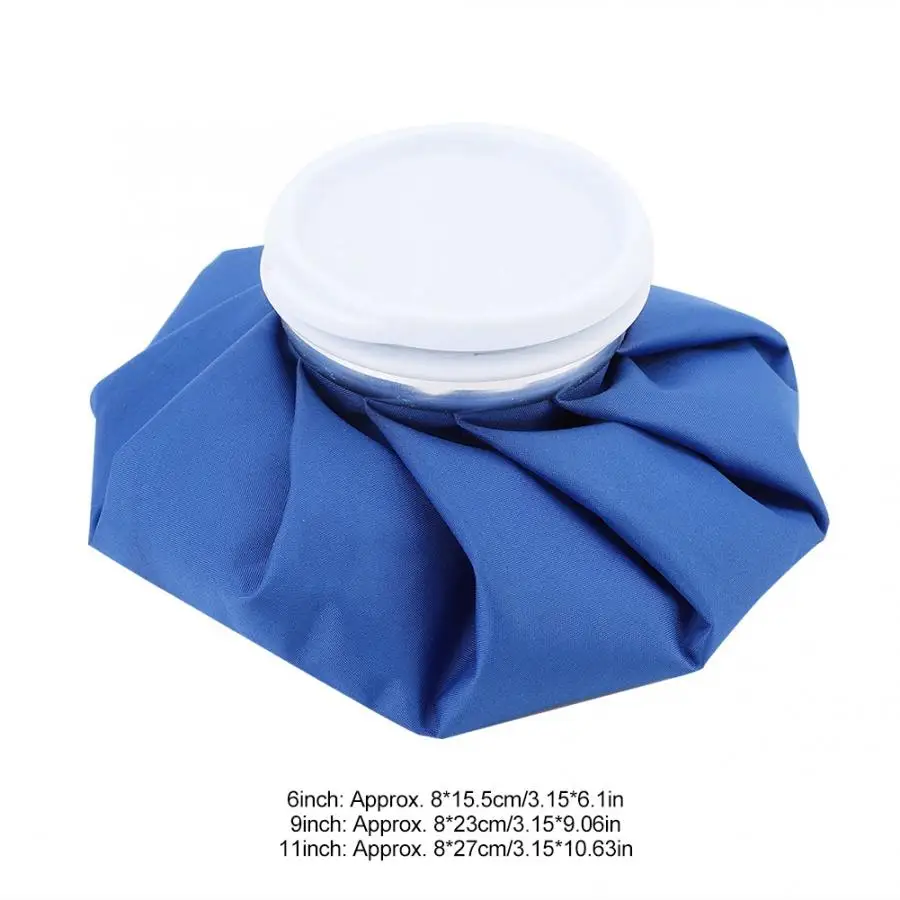 Синий многоразовый мешок для охлаждения тела горячий пакет снятия боли в коленях