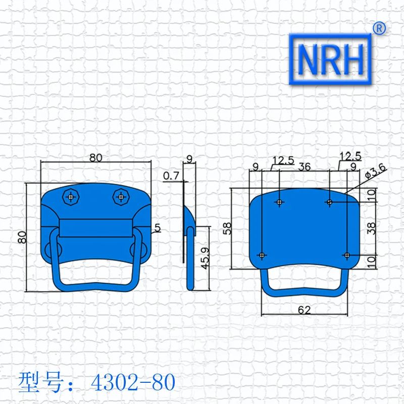 NRH4302-90 коробка для фотографий ручка чехол полета пожарное оборудование коробки