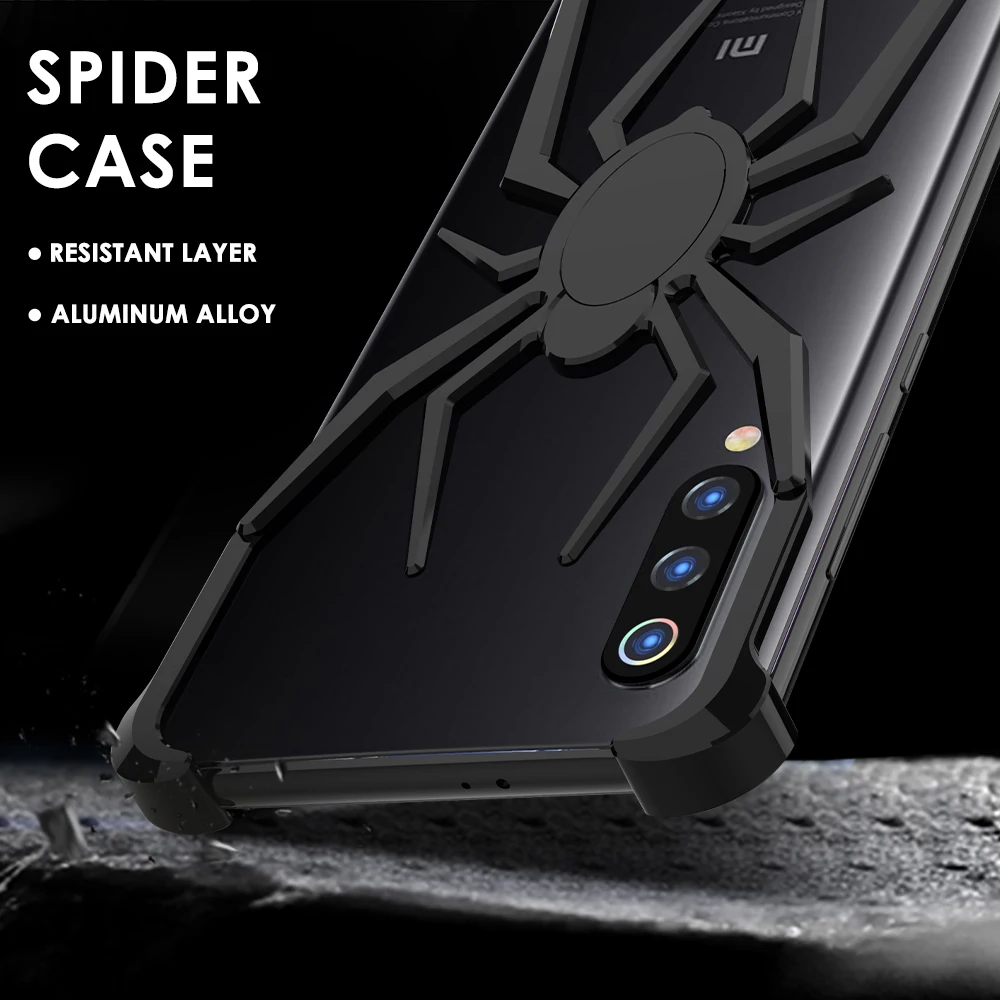 R Just алюминиевый сплав металлический противоударный бампер для проса 9 паук