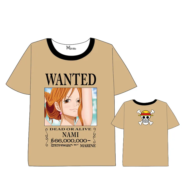 Аниме ONEPIECE цельная футболка для мужчин и женщин с коротким рукавом летнее платье