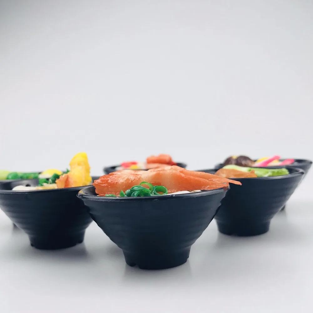 2 шт./лот 1/6 масштаб миниатюрный кукольный домик японская морепродукты Лапша для