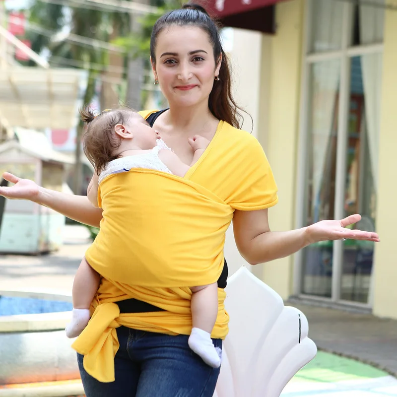 

Baby Activity Gear Backpacks Carriers Pure Color Multifunctional Multicolor Variety Back Method Easy Operate Baby Sling