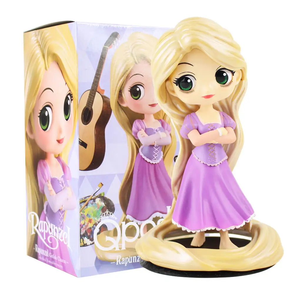 With Box C Q posket персонажи фигурка запутанная игрушка "Рапунцель" фигурка - Цвет: With Box C