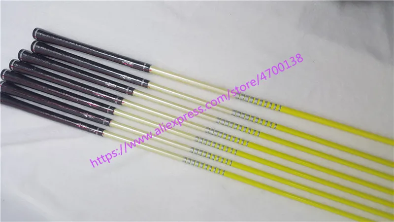 Yellow graphite R Клюшки для гольфа набор утюгов HONMA TW737V набор для гольфа 4-9 10 клубов N S. PRO стальной графитовая клюшка для гольфа R/S Flex - Цвет: Yellow graphite R