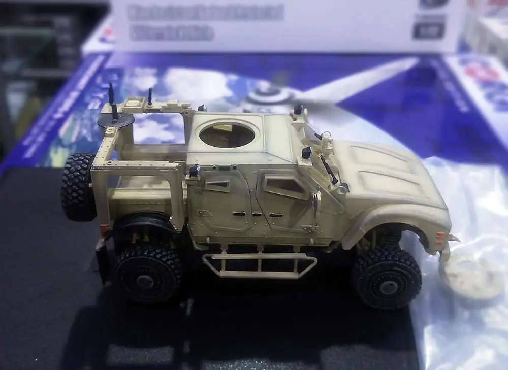 M-ATV Противоминная засада защищенная вездеходная машина 1/72 модель бронированного