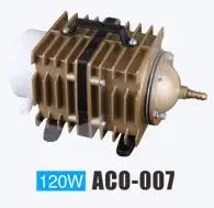 SUNSUN ACO-007 Электромагнитный воздушный компрессор для аквариума Koi Fish Hydroponics Pond Septic Tank воздушный насос аэраторы для аквакультуры - Цвет: SUNSUN ACO-007