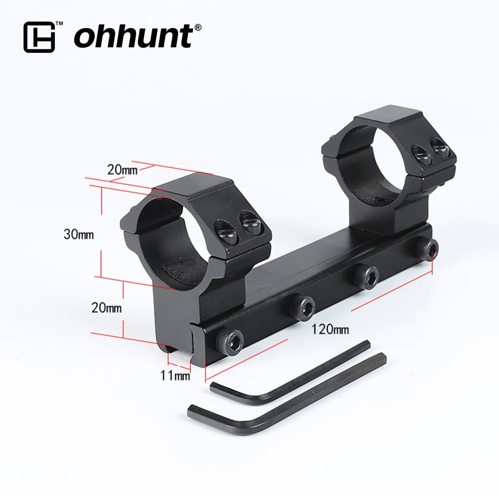 Ohhunt 2 шт. Тактический ласточкин хвост. 22 Airgun 11 мм цельный рельс высокопрофильные