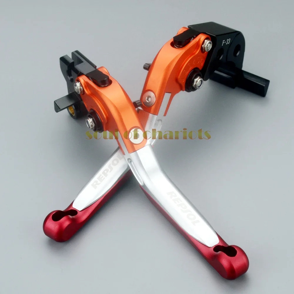 Для Honda CBR1000RR 2004-2007 CB1000R 2008-2014 Мотоцикл Регулируемый Складной Выдвижная сцепные