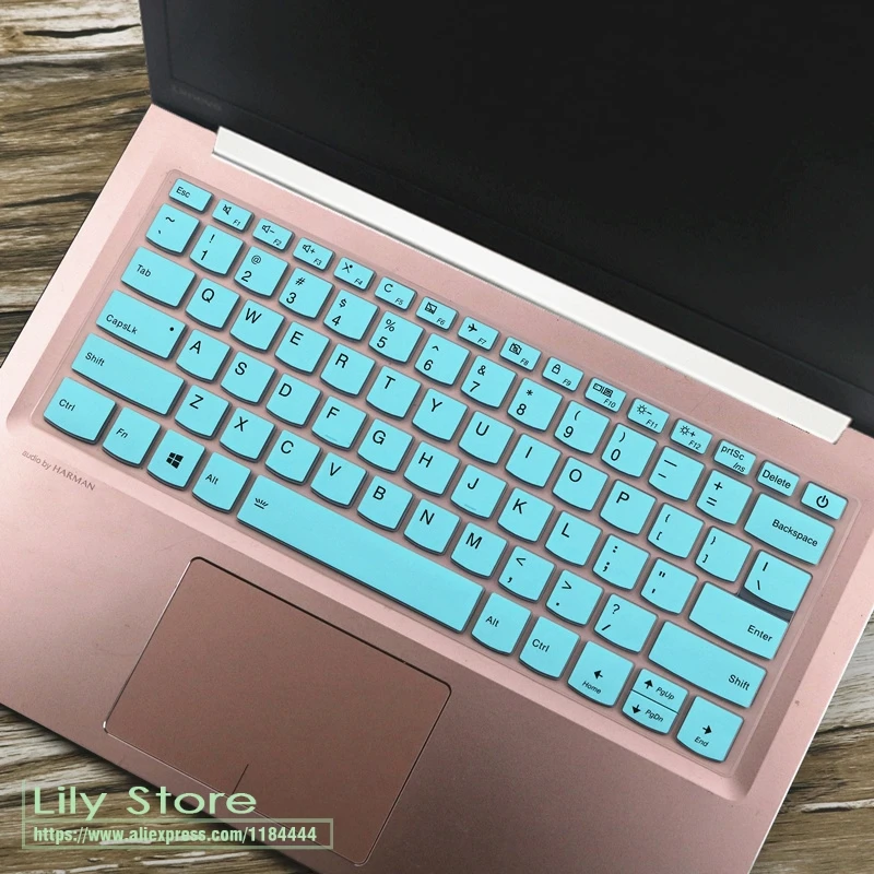 whiteblue 14 дюймов ноутбук Кожа протектор для lenovo IdeaPad 330S-14IKB 330s-141кб 330 S 14IKB 14 крышка клавиатуры - Цвет: whiteblue