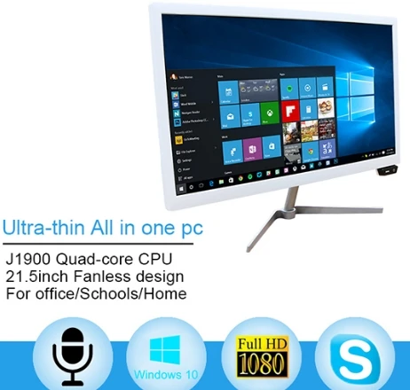 OEM 18 5 21 23 27-дюймовый ПК с CPU i3i5i7 OS все в одном настольный компьютер сенсорным