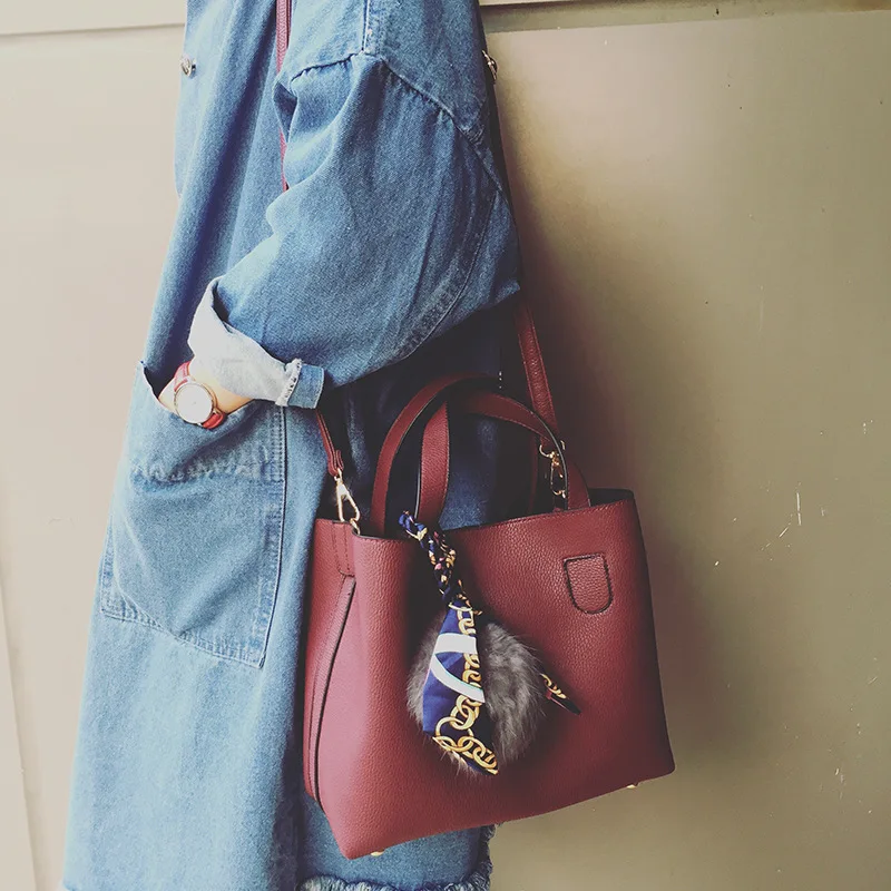 Qiaoduo 2020 New Women Handbag Designer Shoulder Bag Crossbody Retro Leather Luxury Lady Composite CR6623 | Багаж и сумки