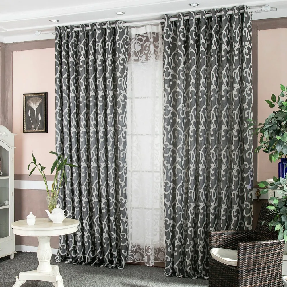 Европейский стиль обработки окна 3d шторы китайские домашний текстиль украшения