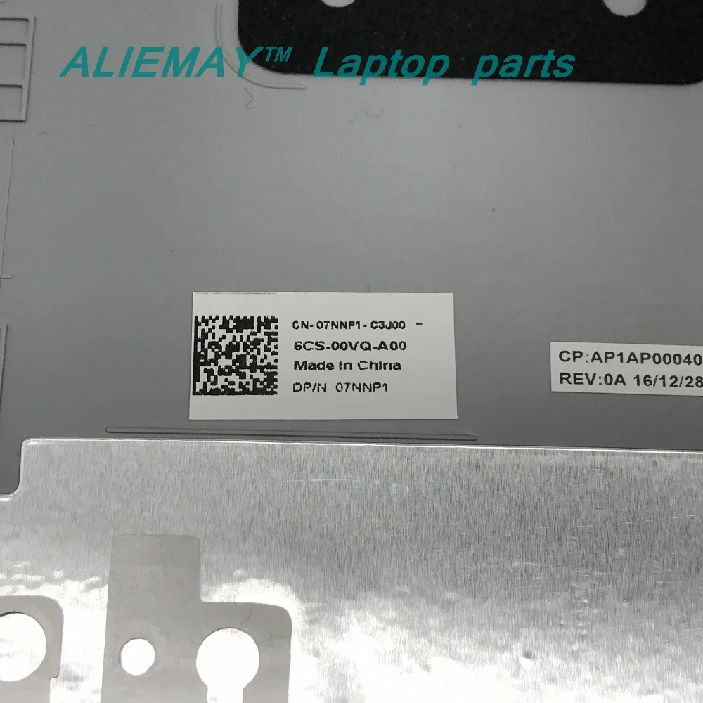 Абсолютно новый и оригинальный чехол для ноутбука DELL INSPIRON 15 5000 5555 5558 серебристый