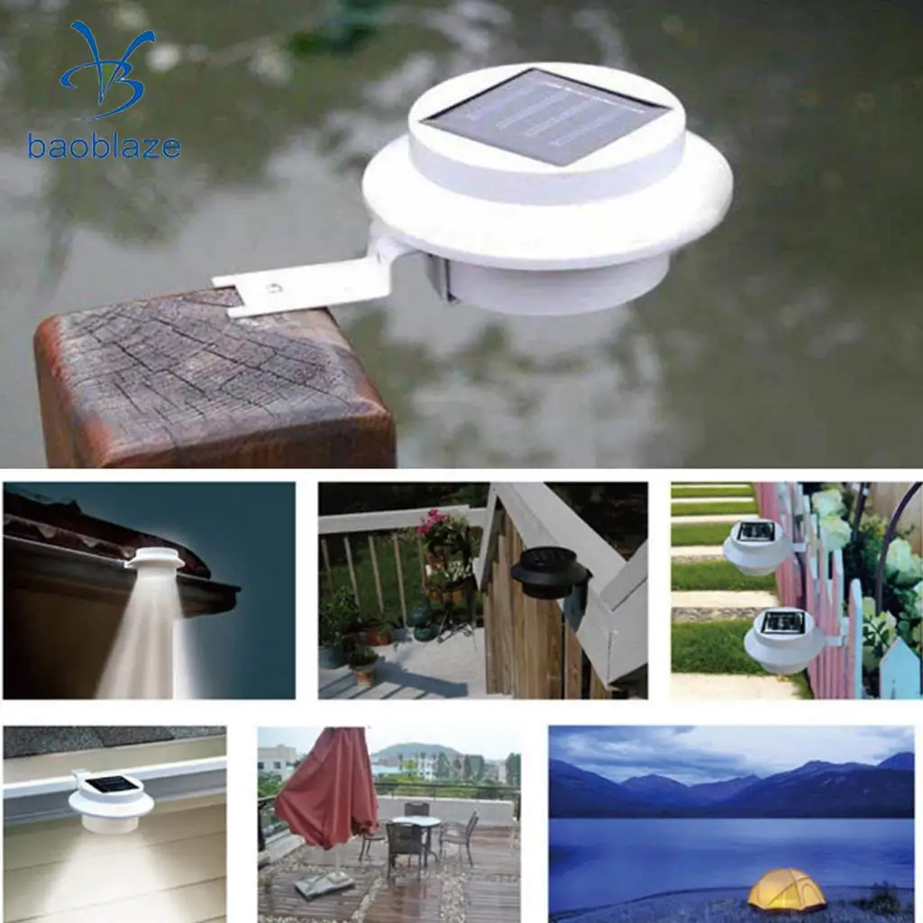 2 шт. светодиодный светильник на солнечной батарее|Направляющие огни| |