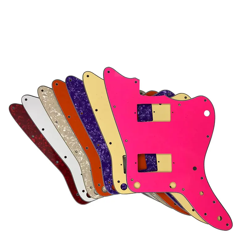 Аксессуары для гитары Pleroo Pickguard и 13 винтов Мите Jazzmaster с хамбакерами PAF без верхней