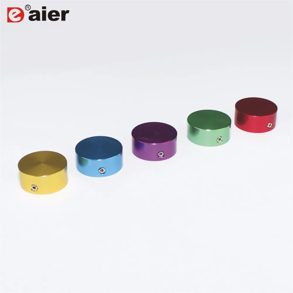 

5PCS 23X10MM Size Foot Switch Aluminum Cover Cap Red Yellow Blue Green Color Use For PBS-24 Series Push Button Switches Colorful