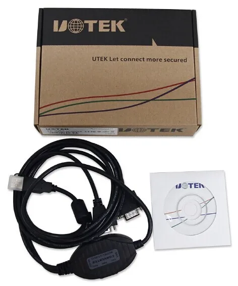 UT 8812 USB в 2 портовый RS232 последовательный кабель адаптер 9 контактный COM порт для