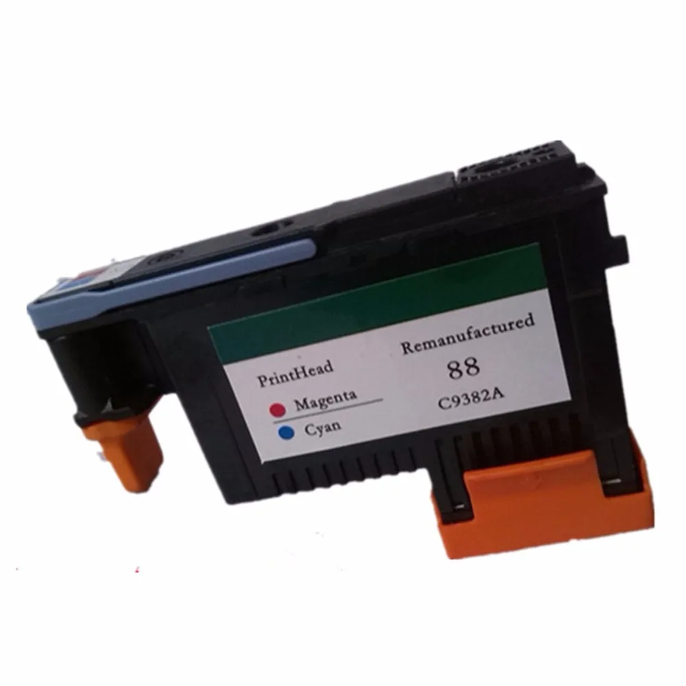 Восстановленная Печатающая головка для HP88 C9381A C9382A Officejet pro k550 k550dtn k550dtwm K5300 K5400tn