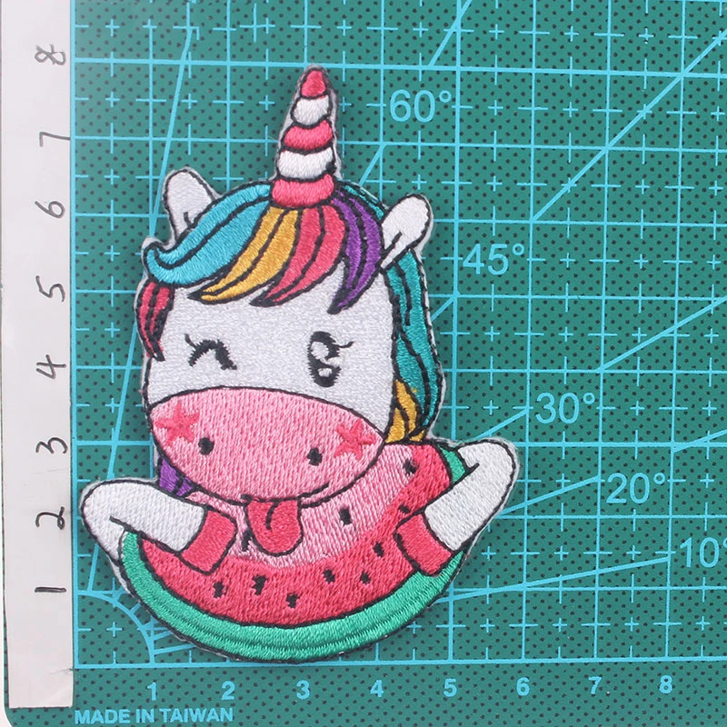 Термоаппликация для одежды в виде хиппи единорога волшебные аксессуары Единорог